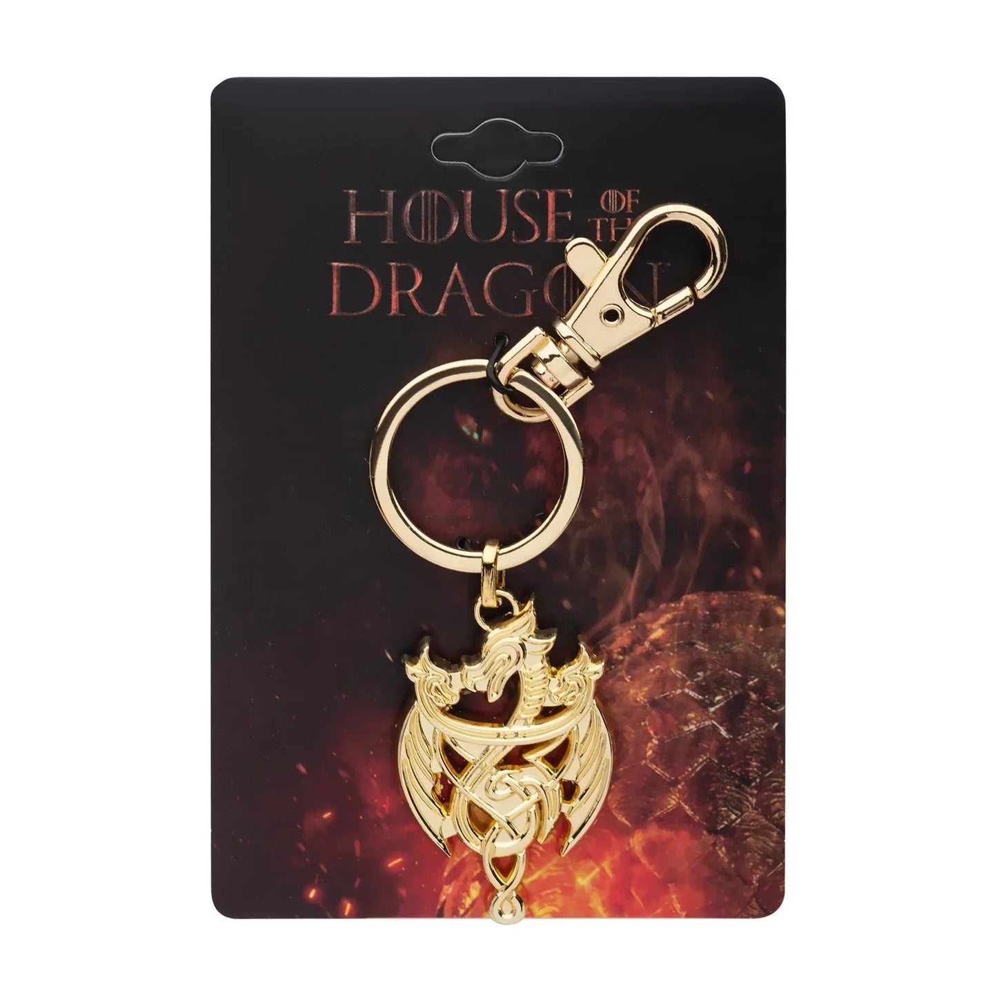 Three Dragons (House of the Dragon) Metal Keychain