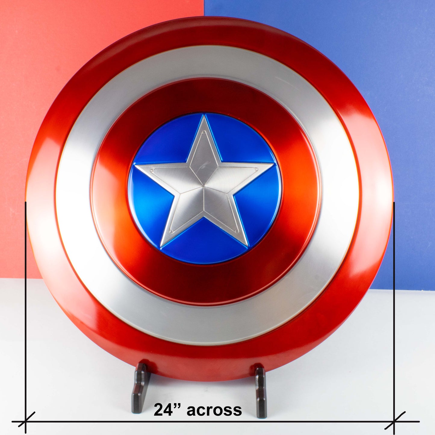 Super Soldier Stainless Steel Shield Replica