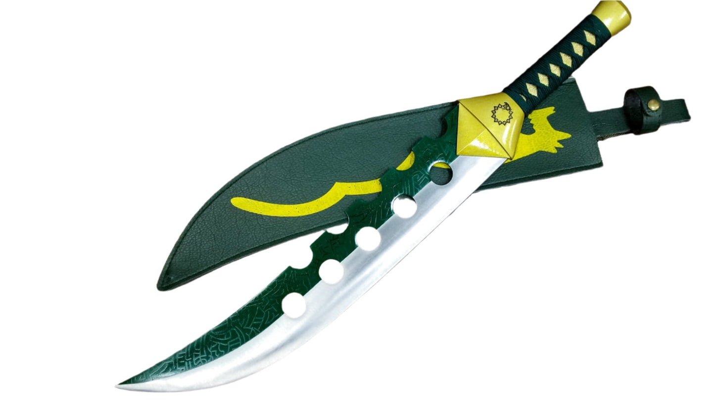 Seven Sins Anime Serrated Steel Sword Replica