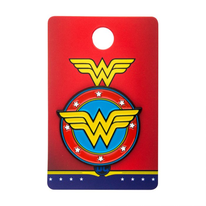 Wonder Woman  DC Comics Logo Enamel Pin
