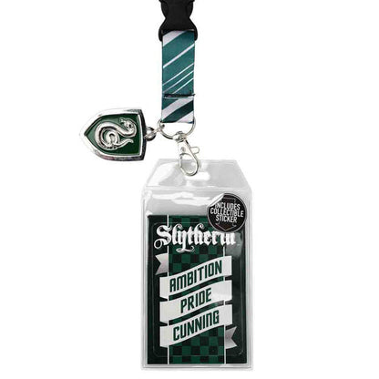 Slytherin Hogwarts House Tie Harry Potter Lanyard