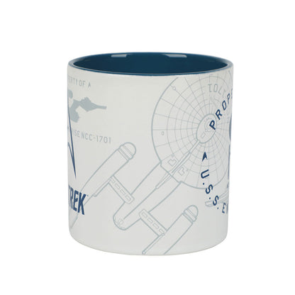 Star Trek "Property of the Enterprise" Mug