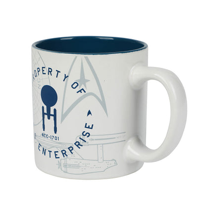 Star Trek "Property of the Enterprise" Mug