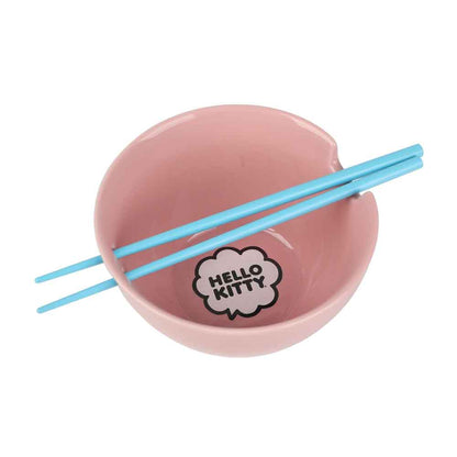 Sanrio Hello Kitty Ramen Bowl with Chopsticks
