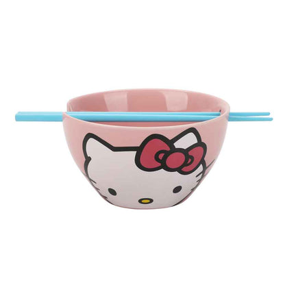 Sanrio Hello Kitty Ramen Bowl with Chopsticks