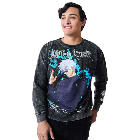 Jujutsu Kaisen Hidden Inventory Satoru Gojo Distressed Unisex Sweatshirt