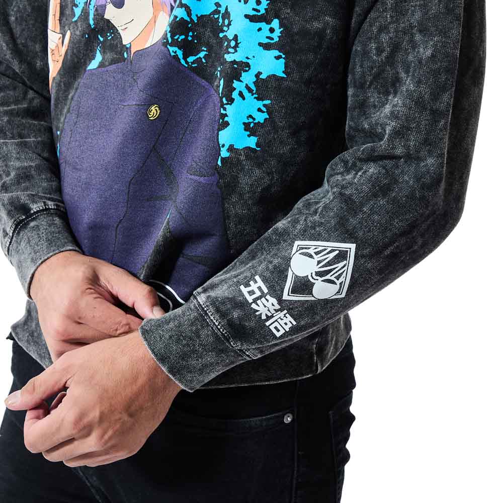 Jujutsu Kaisen Hidden Inventory Satoru Gojo Distressed Unisex Sweatshirt