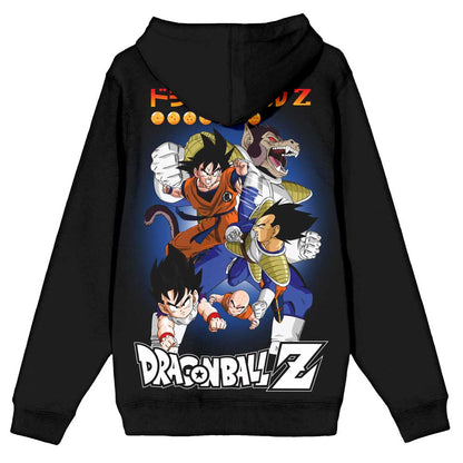 Dragon Ball Z Kanji Front & Back Print Unisex Hoodie