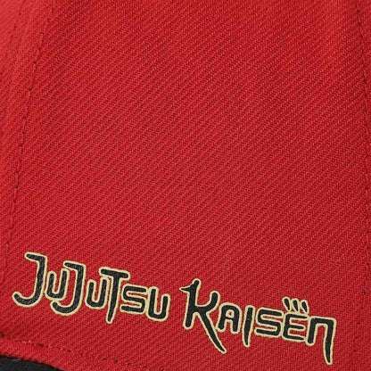 Jujutsu Kaisen Sorcery Symbol Embroidered Flat Bill Snapback