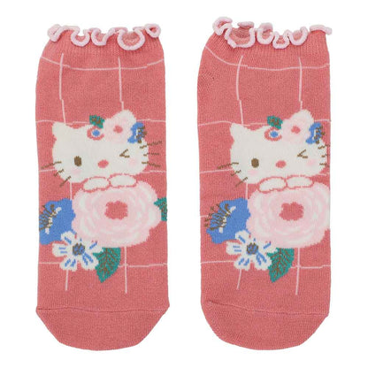 Hello Kitty & Friends Floral 5 Pair Ankle Socks