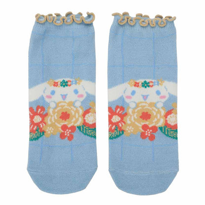 Hello Kitty & Friends Floral 5 Pair Ankle Socks