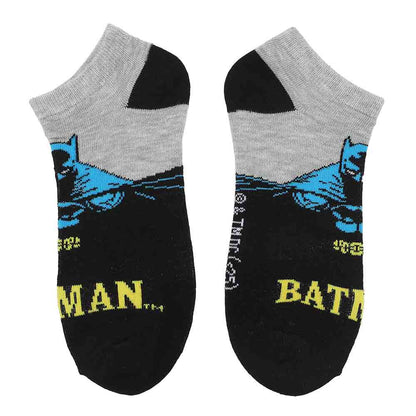 DC Comics Batman & Joker 5 Pair Ankle Socks