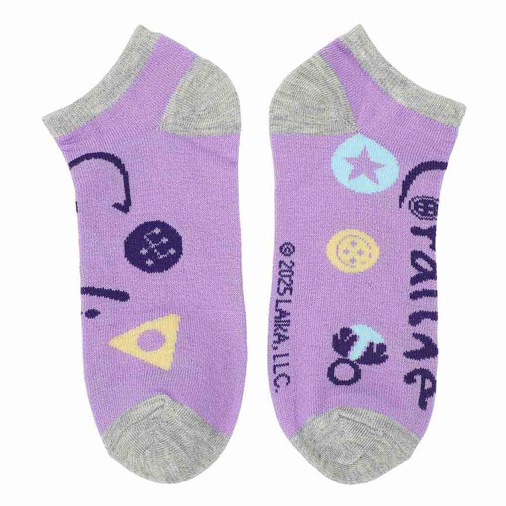 Coraline Characters 5 Pair Ankle Socks