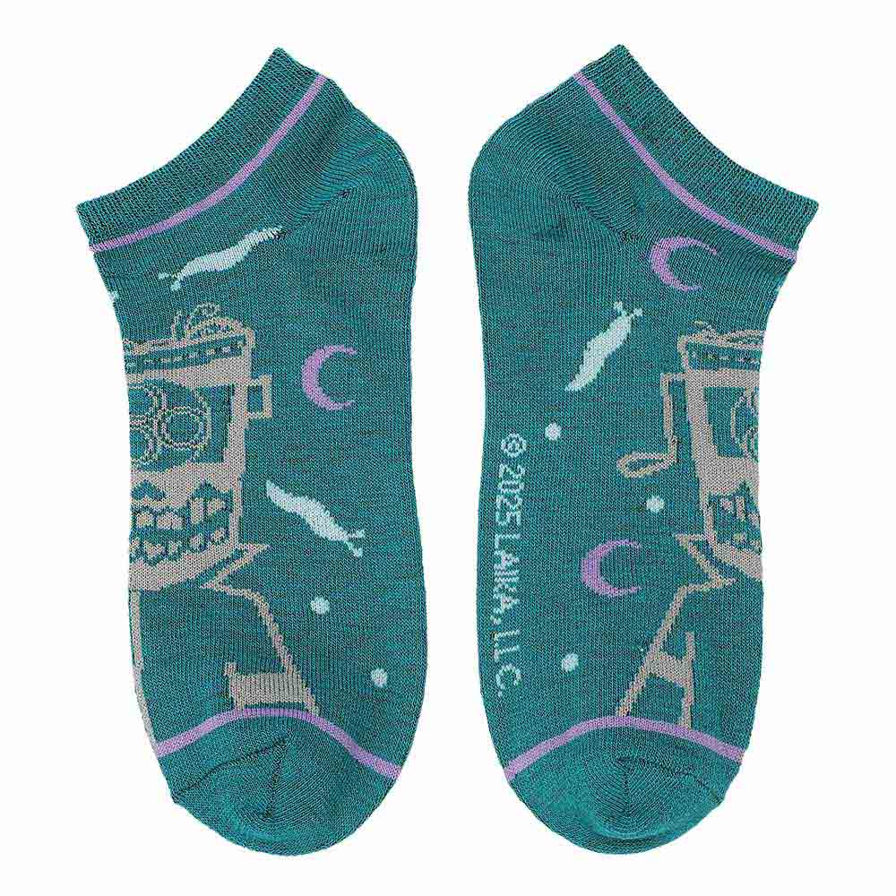 Coraline Characters 5 Pair Ankle Socks