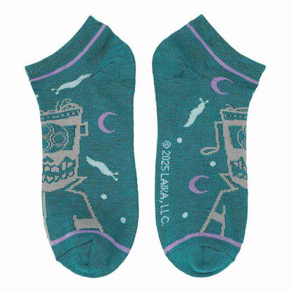 Coraline Characters 5 Pair Ankle Socks