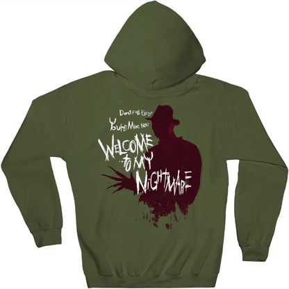 Freddy Krueger "Welcome to My Nightmare" Hoodie