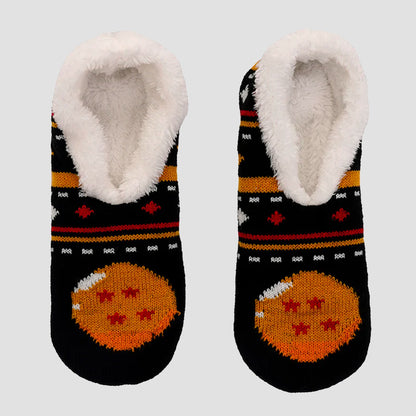 Four Star Dragon Ball (Dragon Ball Z) Slipper Slip On Socks