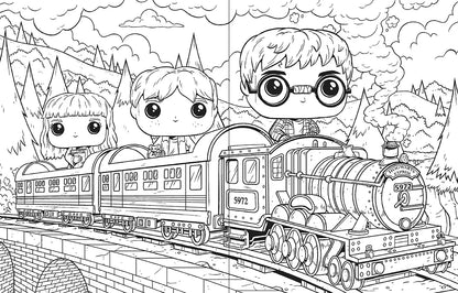 Official Funko Pop! Harry Potter Coloring Book