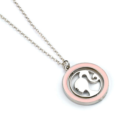 Barbie Pink Silhouette Cutout Necklace