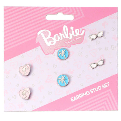 Barbie Stud Earrings set of 3