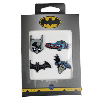 DC Comics Batman Enamel Pin 4-Pack