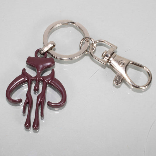 Boba Fett Mandalorian Mythosaur Skull Keychain