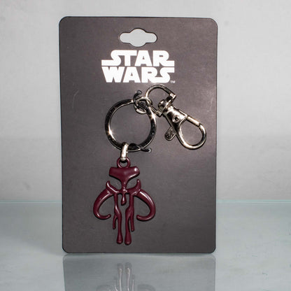 Boba Fett Mandalorian Mythosaur Skull Keychain