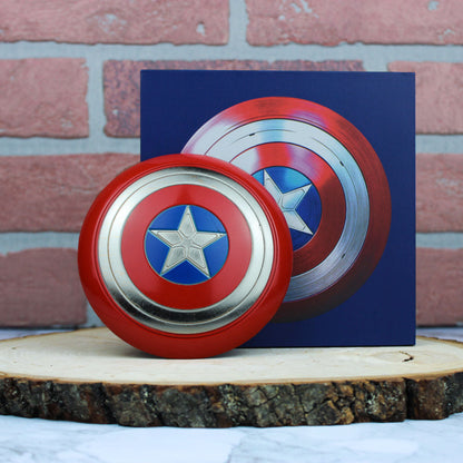 Captain America Shield Replica Magnetic Pin 4"