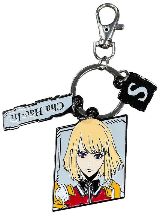 Cha Hae-in Solo Leveling Three Charm Keychain