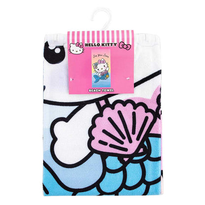 Hello Kitty Mermaid Beach Towel