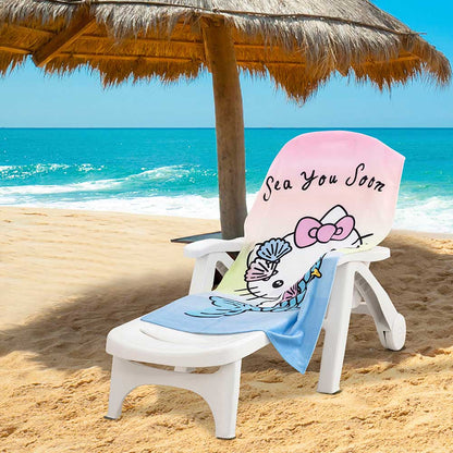 Hello Kitty Mermaid Beach Towel