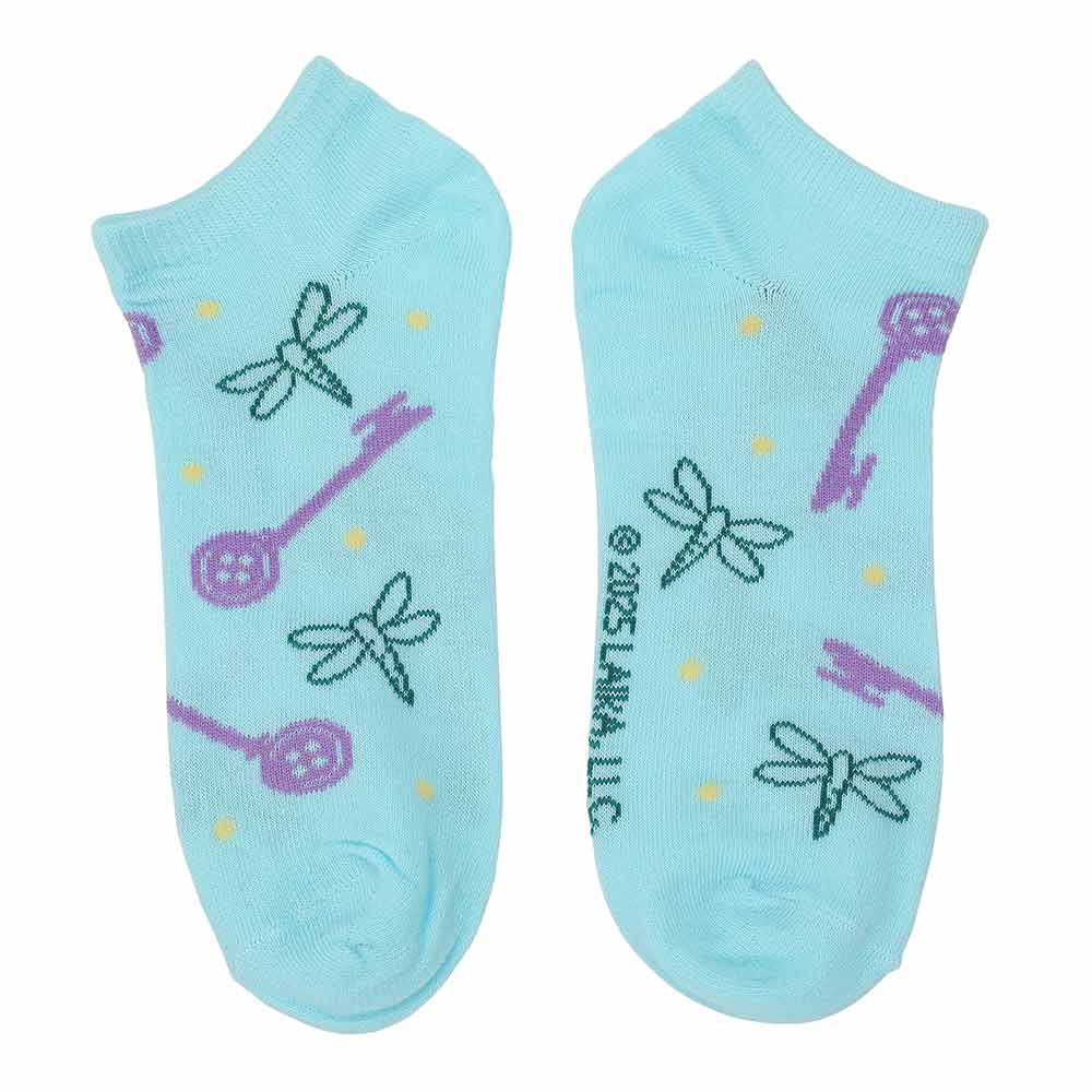 Coraline Characters 5 Pair Ankle Socks
