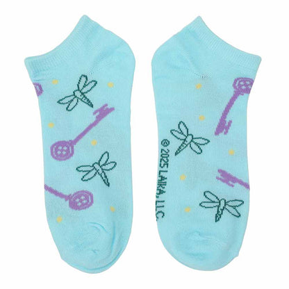 Coraline Characters 5 Pair Ankle Socks