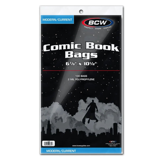 Current/Modern Comic Bags Pack of 10
