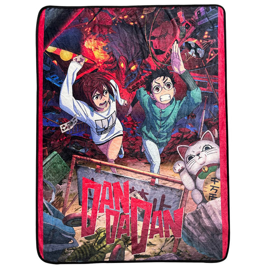 DAN DA DAN Key Characters Throw Blanket