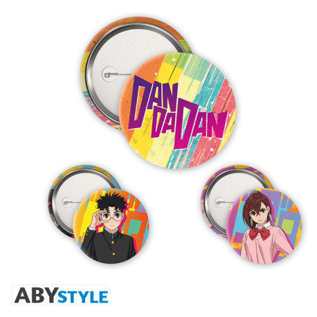 DAN DA DAN Momo & Okarun Pin Badge Pack