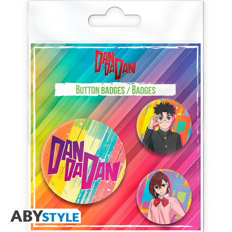 DAN DA DAN Momo & Okarun Pin Badge Pack
