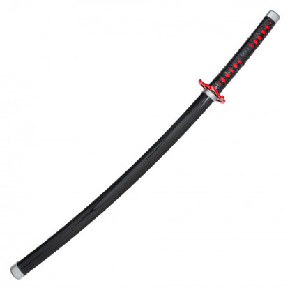 Demon Slayer Flame Hashira's Katana 38.5" Light-Up LED Anime Sword Replica with Scabbard