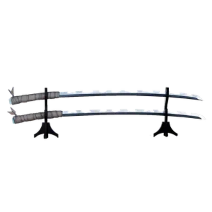Demon Slayer Inosuke Hashibara Nichirin Swords Bandai Proplica Replica