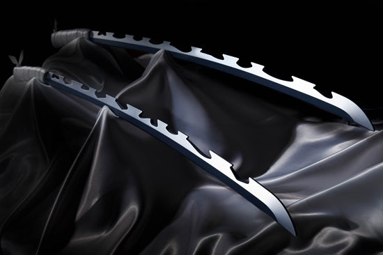 Demon Slayer Inosuke Hashibara Nichirin Swords Bandai Proplica Replica