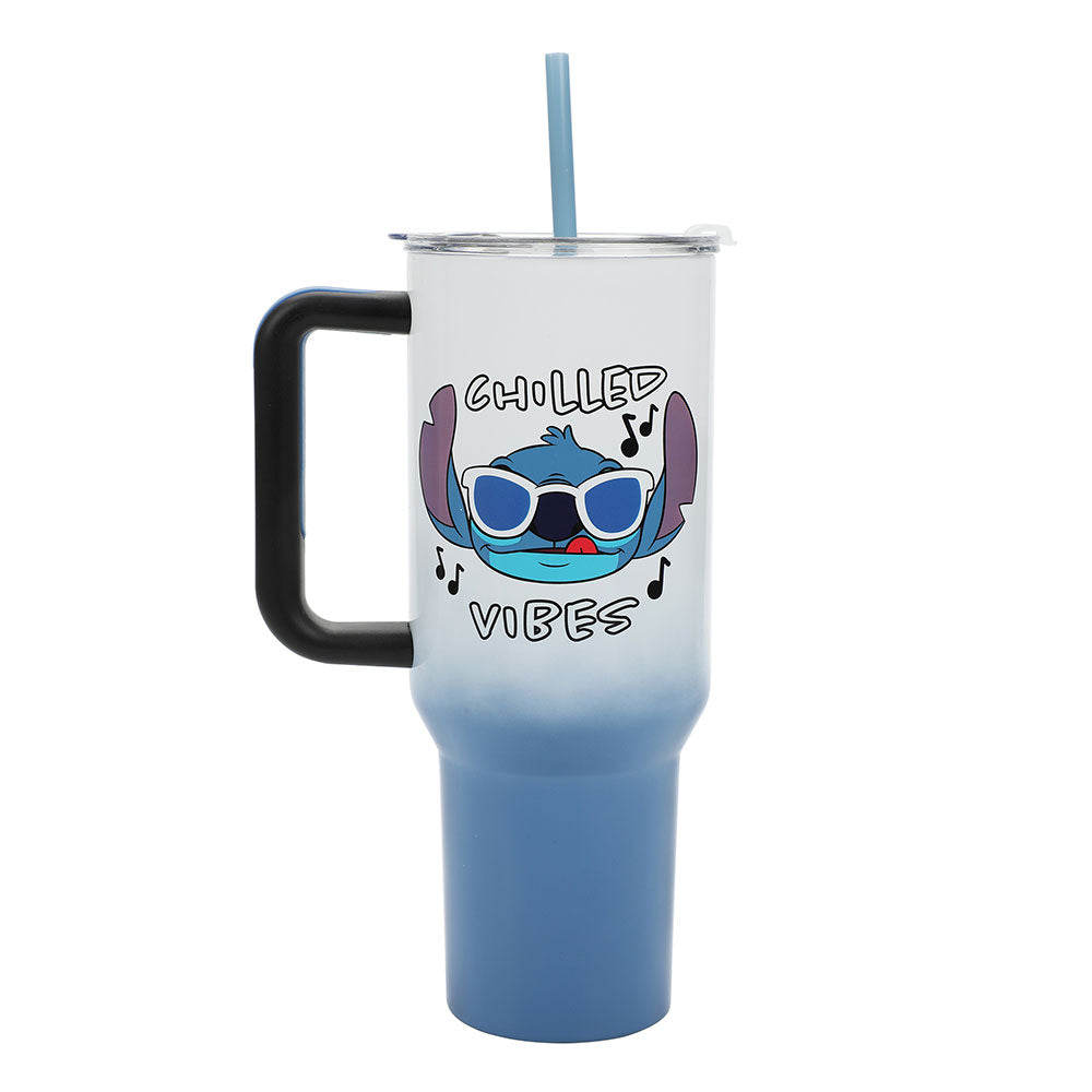 Disney Stitch Chilled Vibes 40 oz Stainless Steel Tumbler