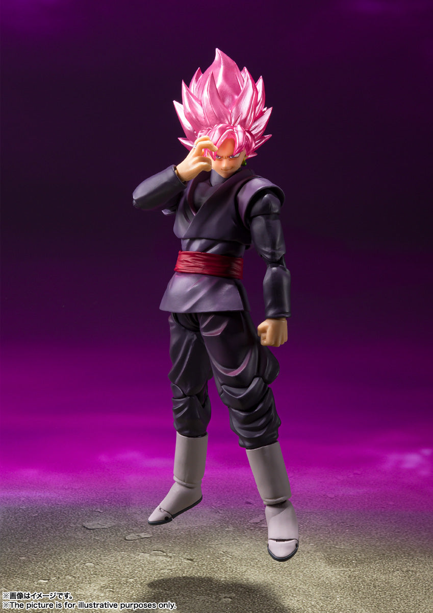 *Pre-Order* Dragon Ball Super - Goku Black S.H.Figuarts Figure (Super Saiyan Rose Ver.) Re-Run