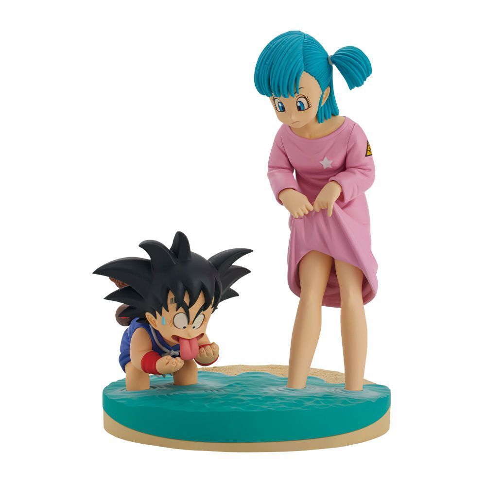 Dragon Ball Z Son Goku & Bulma Dragon History Ichibansho Figure