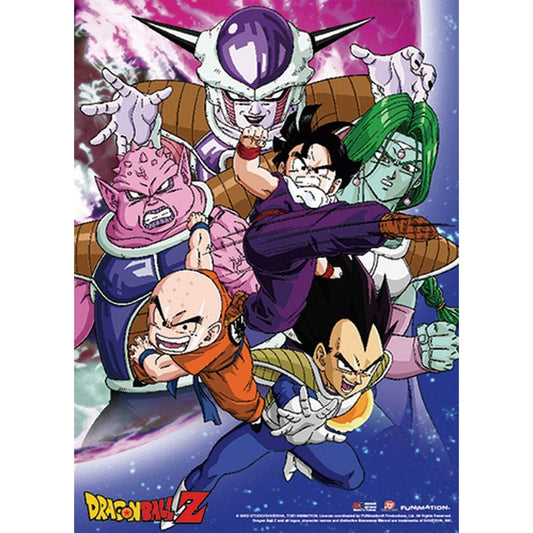 Dragon Ball Z Zou Arc Group Poster Wall Scroll
