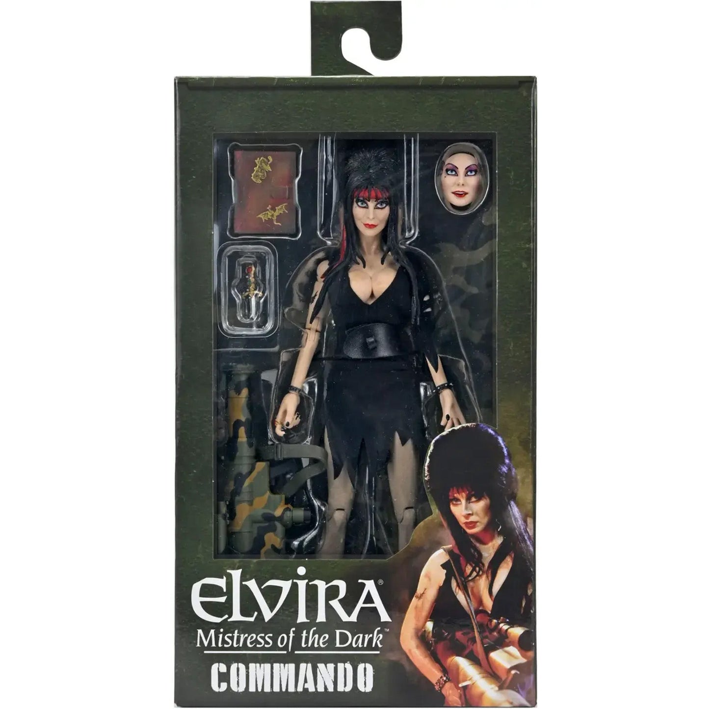 Elvira Mistress of the Dark Commando  7” Ultimate Action Figure