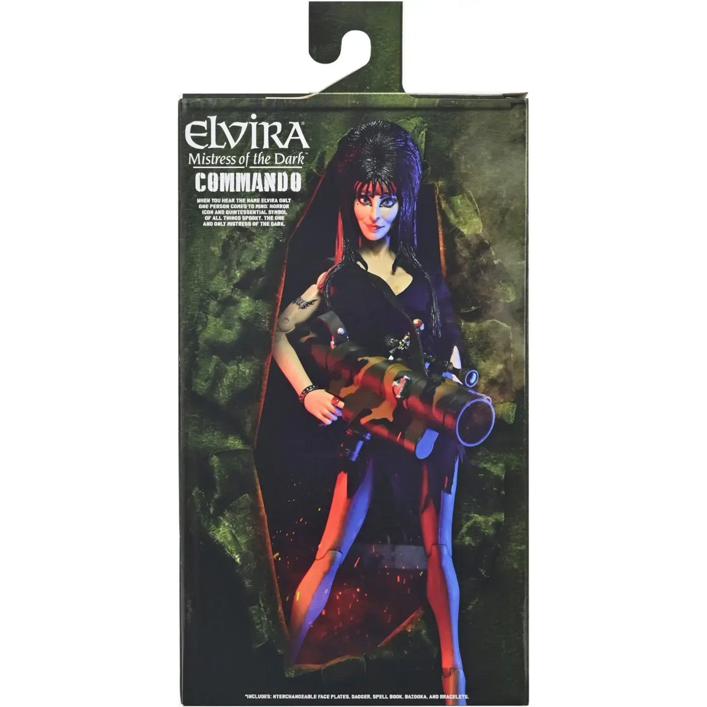 Elvira Mistress of the Dark Commando  7” Ultimate Action Figure