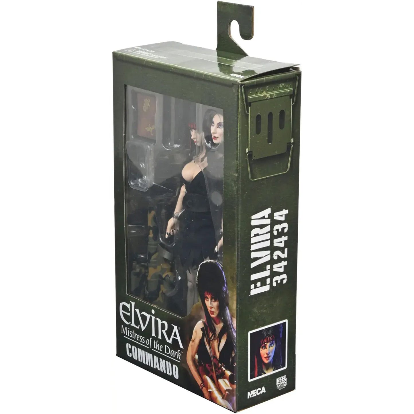 Elvira Mistress of the Dark Commando  7” Ultimate Action Figure
