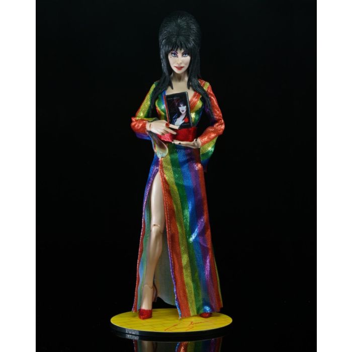 Elvira Mistress of the Dark Rainbow  7” Ultimate Action Figure