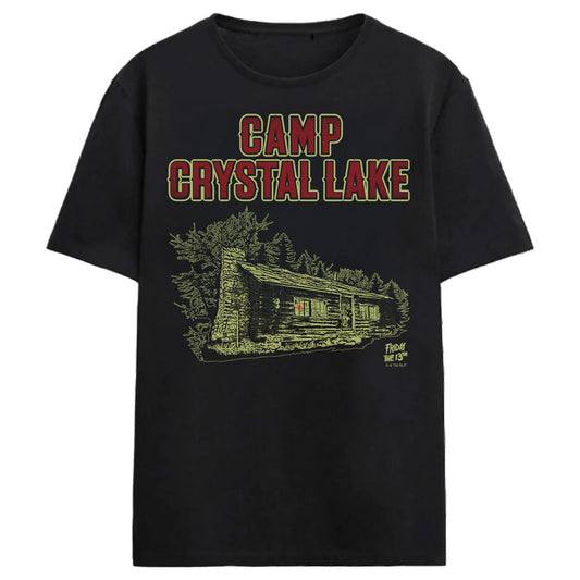 Friday The 13th Camp Crystal Lake Horror T-Shirt