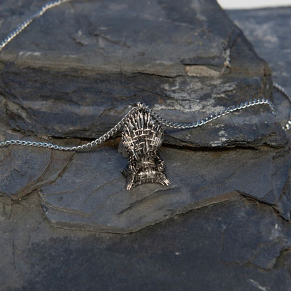 Game of Thrones Iron Throne 3D Pendant Necklace